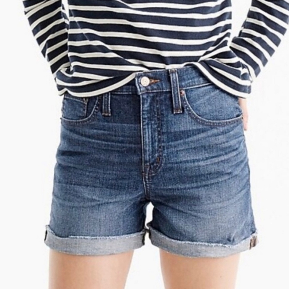J. Crew High Rise Shorts